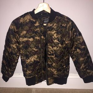 Camo Boys Bomber Jacket